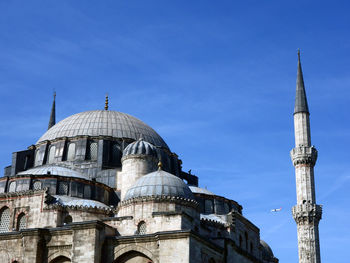 View of cathedral against blue sky