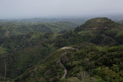 Scenic view of mountains