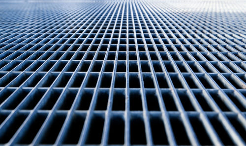 Full frame shot of metal grate