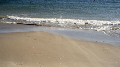 Scenic view of beach