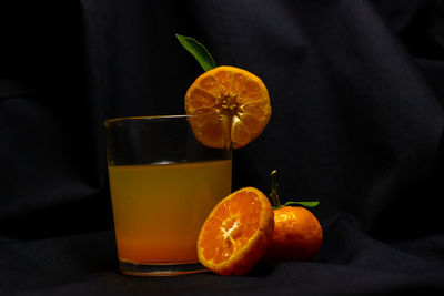 Close-up of orange slice