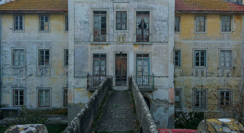 Exterior of old building