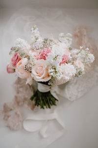 Close-up of rose bouquet