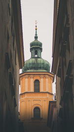 Low angle view of building against sky