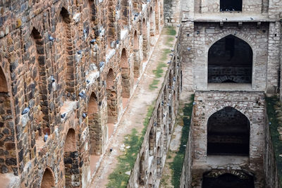 Agrasen ki baoli - step well situated in the middle of connaught placed new delhi india