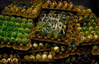 Full frame shot of market stall for sale