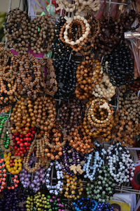 Close-up of fruits for sale at market stall