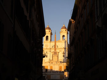 Low angle view of church