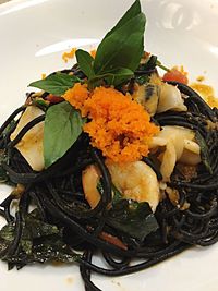 Close-up of vegetables in plate