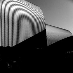Low angle view of modern building