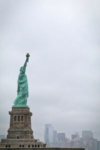 Statue of liberty against sky