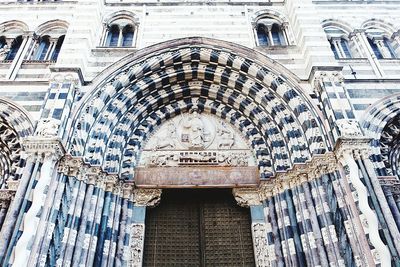 Low angle view of church