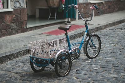 Bicycle on street