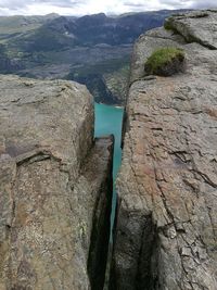 Scenic view of mountains