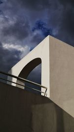 Low angle view of building against sky