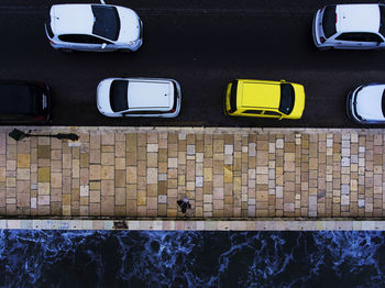 Train at railroad station