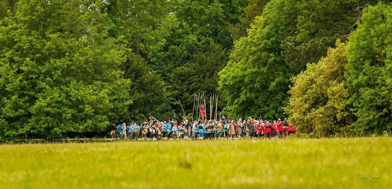 PEOPLE ON FIELD