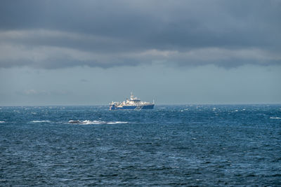 Research vessel on the swedish west coast