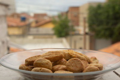 Some brazilian snacks on a plate