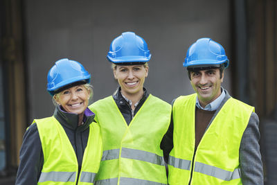 Portrait of a man working