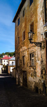 Houses against sky