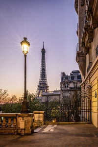 Paris sunrise