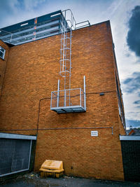 Low angle view of building against sky