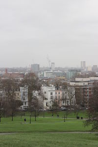 Buildings in city