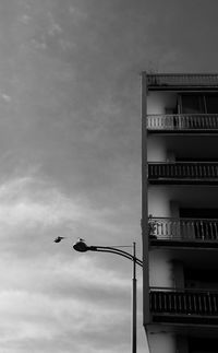 Low angle view of building against sky