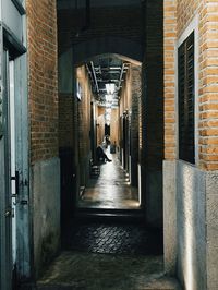 Corridor of building