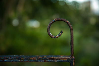 Close-up of rusty metal