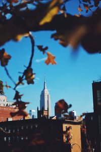 Cityscape against sky