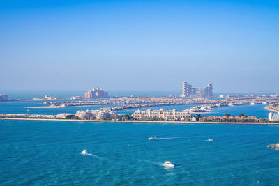 Palm jumeirah, palm island, dubai, united arab emirates