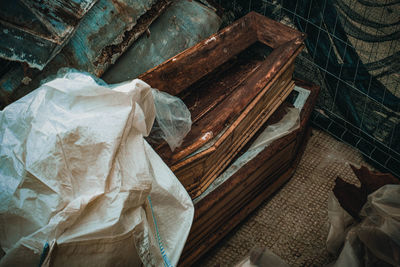 Old coffins