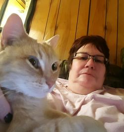 Portrait of young woman