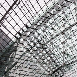 Full frame shot of glass ceiling