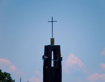 Low angle view of building against sky