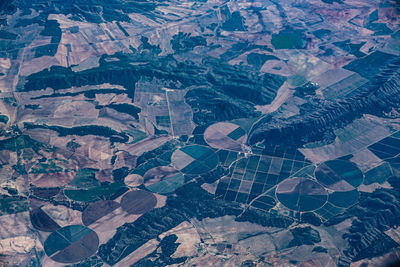 Aerial view of spain agriculture 