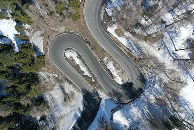 High angle view of landscape