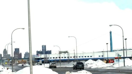 View of road against sky