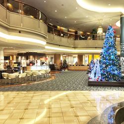 View of modern building interior