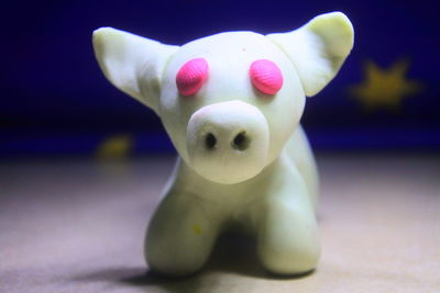 Close-up of stuffed toy on table