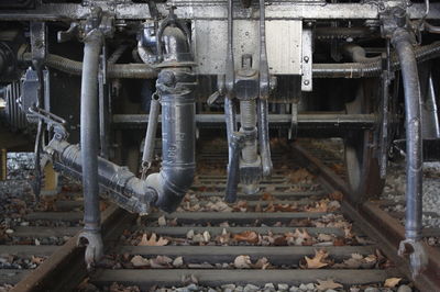 Interior of abandoned factory