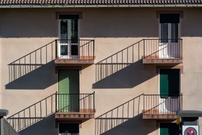 Stairs in balcony