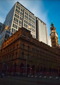 Low angle view of building against sky