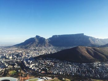 Aerial view of a city