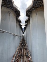 View of railroad tracks