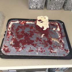 High angle view of bread on plate