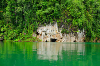 Scenic view of lake