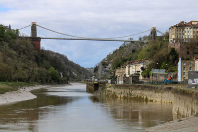 Clifton suspension bridge in bristol 